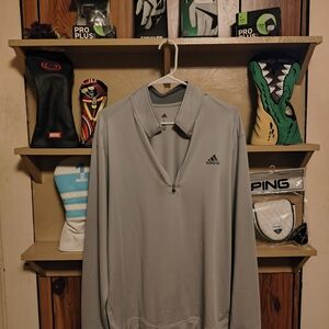 Adidas Golf Gray Pullover